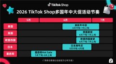 更早开启、更早起跑!2026 TikTok Shop多国年