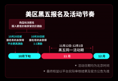 重磅!TikTok Shop美区黑五网一定档11月12日